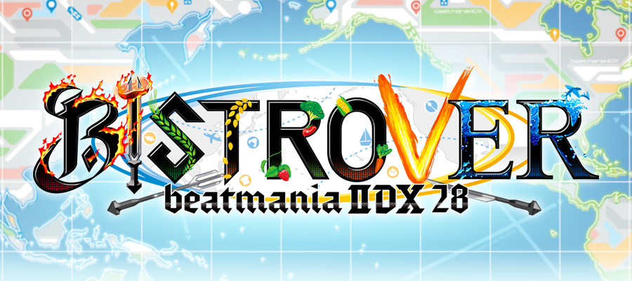 beatmaniaIIDX 28 BISTROVER ロゴ